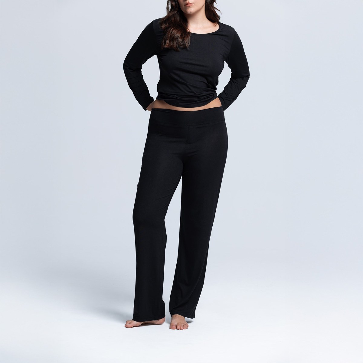A DOMANI Stay-Cool Straight Leg Pajama Pant