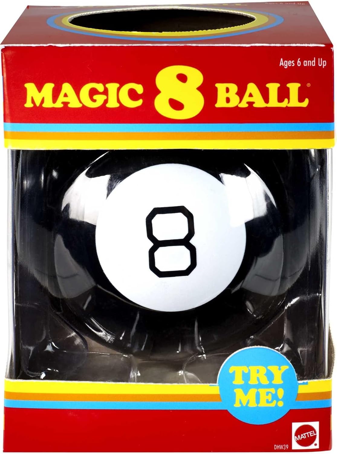 Mattel Magic 8 Ball — Classic Black