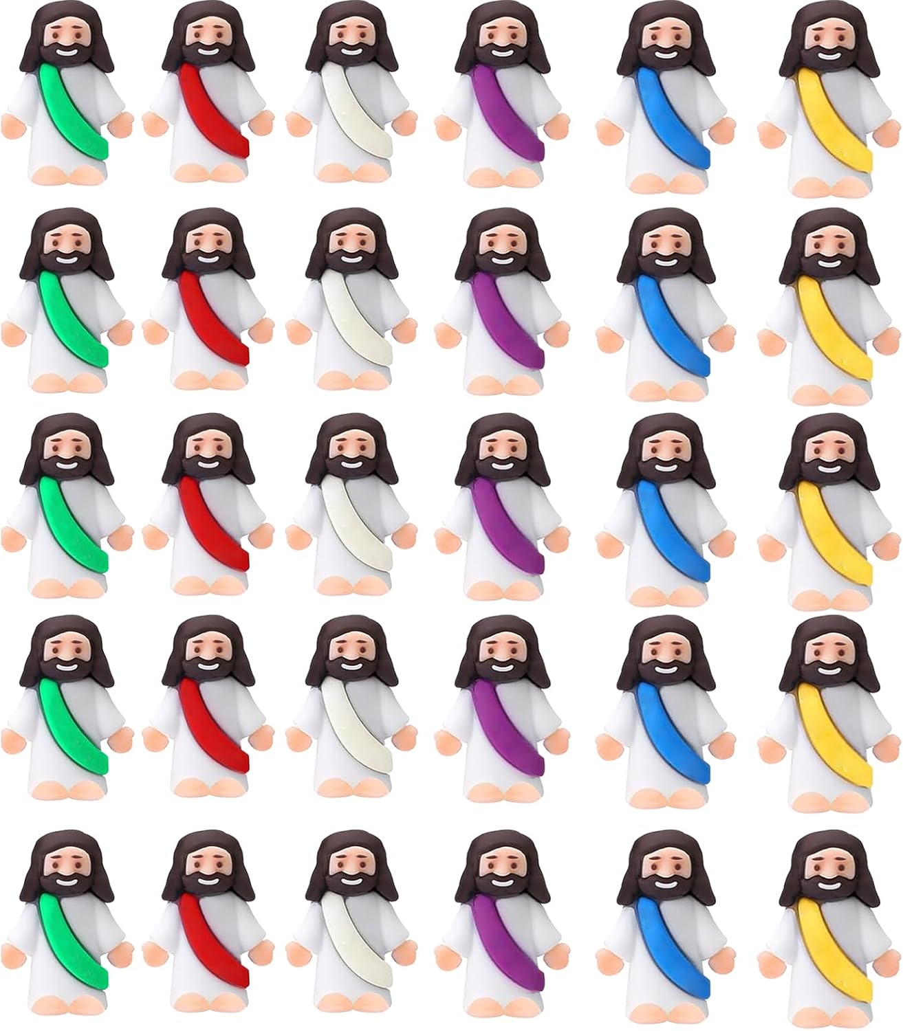 AKFAHOIF Mini Jesus Figurines (Set of 30)